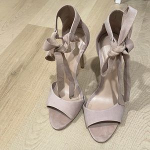 Aldo ankle tie heels